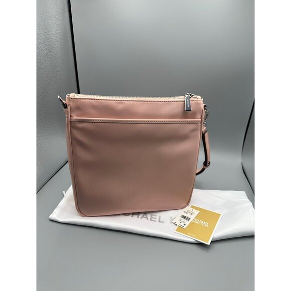 Michael Kors Jet Set Charm Pink Large North South Crossbody 32H1ST9C3C NEW - Picture 10 of 16